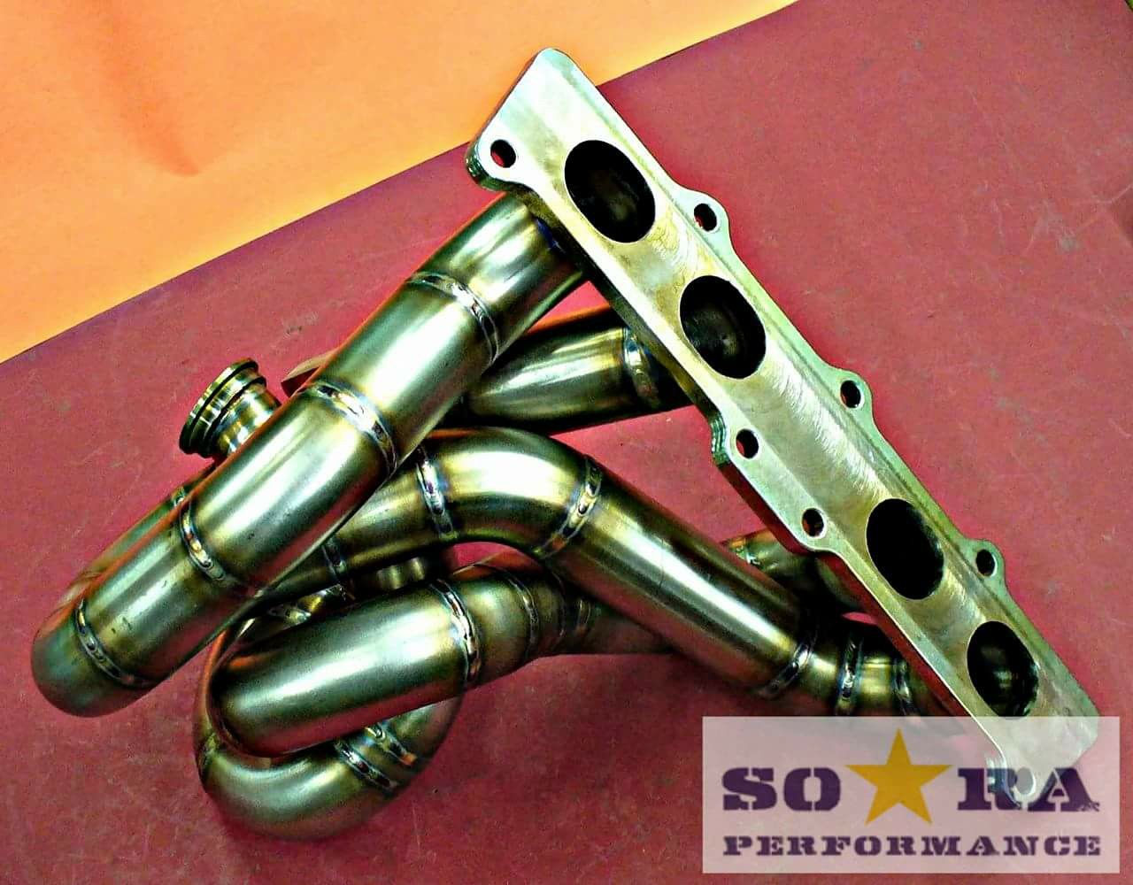 Exhaust manifold 3sgte T4 topmount for toyota mr2 (2) | Soara Performance